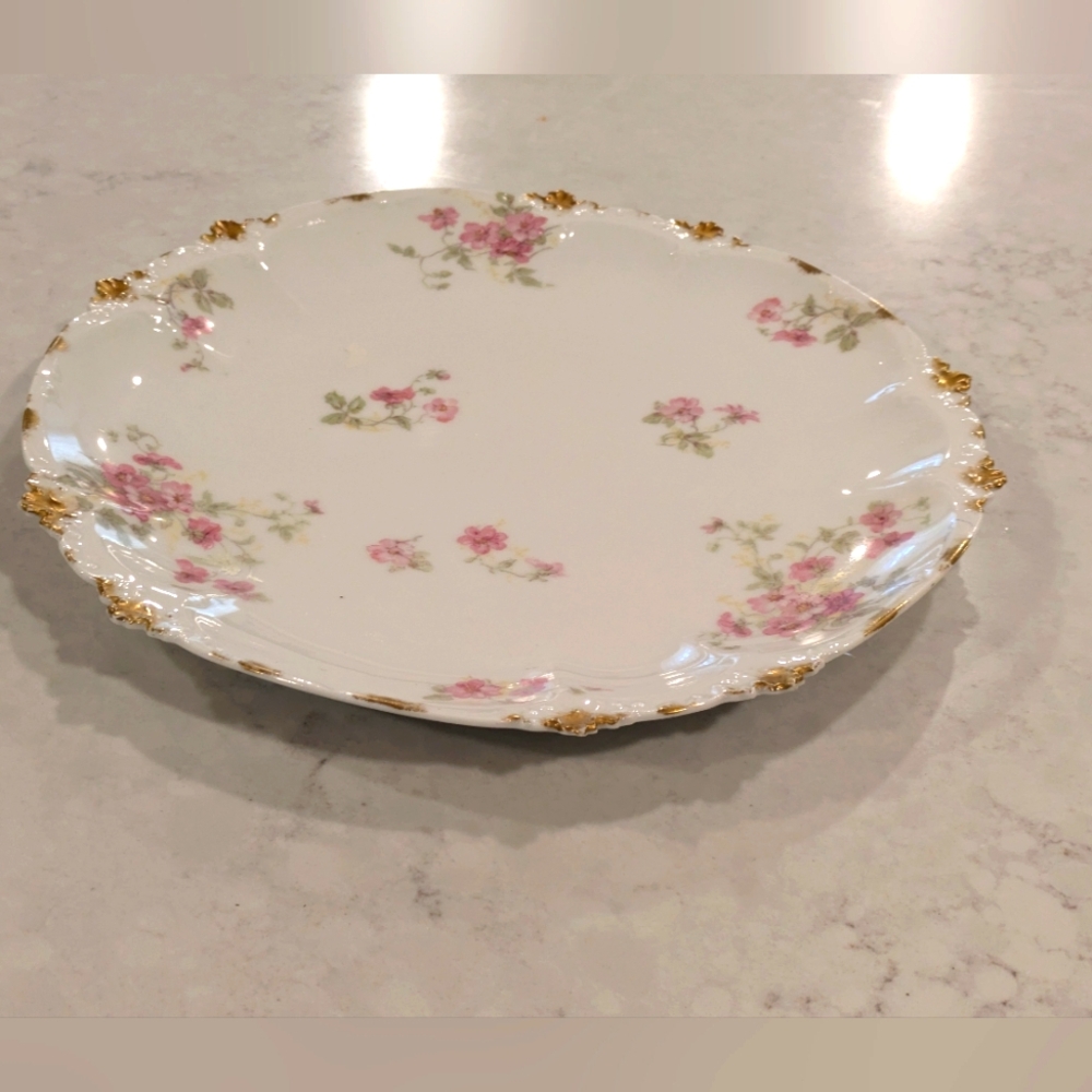 Limoges France Porcelain Serving Plate